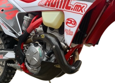 P3Heat Shield Carbon Stk Pipe Gas204003