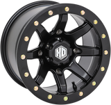 STI TIRE & WHEEL HD9 Wheel - Front/Rear - Black - 15x7 - 4/137 - 6+1 (+50 mm) 15HB928