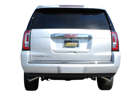 Gibson 14-19 Cadillac Escalade Base 6.2L 3.5in/2.25in Cat-Back Dual Extreme Exhaust - Stainless 65681