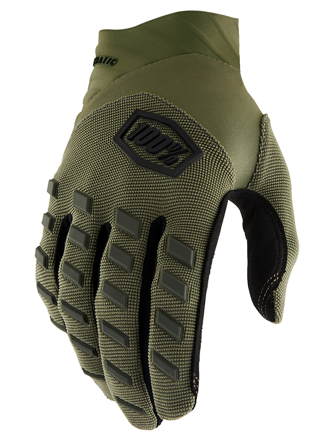 100% Airmatic Gloves - Green - Small 10000-00035
