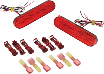 SHOW CHROME Marker Lights - LED - Red 16-119R