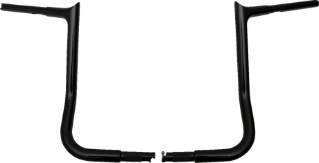 FAT BAGGERS INC. Handlebar Kit - Pointed Top - 14" - Black 919014-B