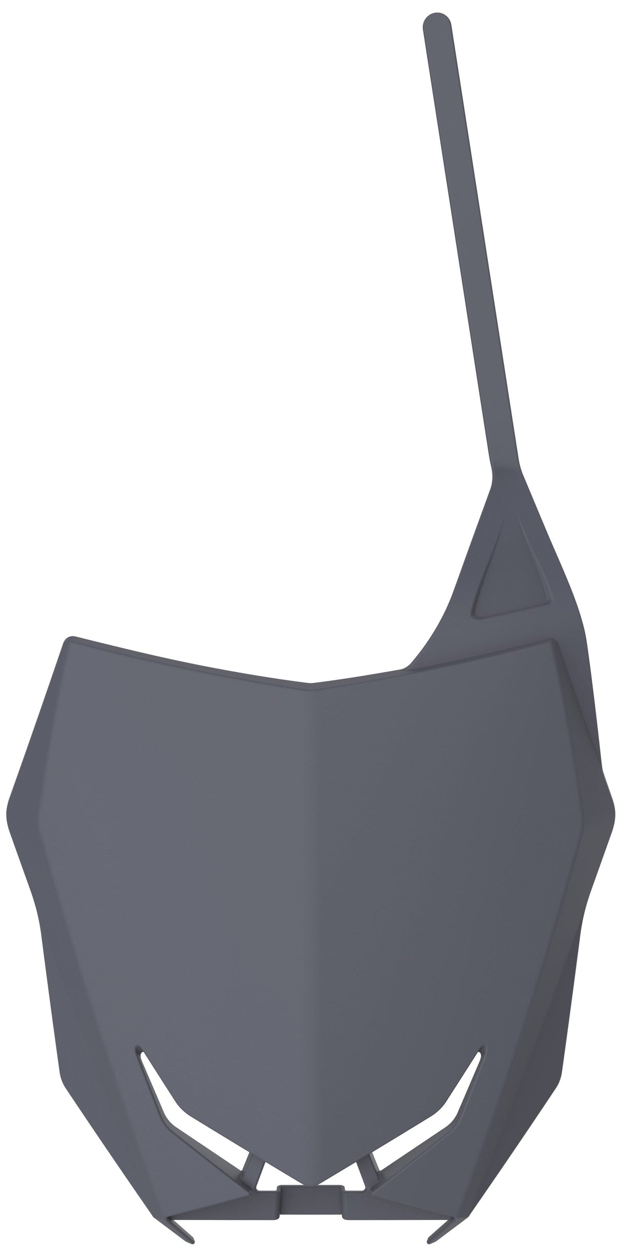 POLISPORT Restyle Front Number Plate Nardo Grey 8666600003