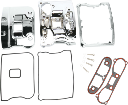 DRAG SPECIALTIES Rocker Cover Chrome - Evo/Big Twin 33-0082A-BXLB2