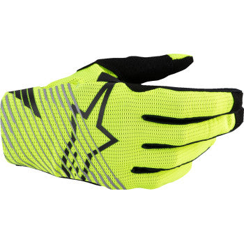 ALPINESTARS Radar Pro MX Gloves - Fluo Yellow - Large  3560325-55-L