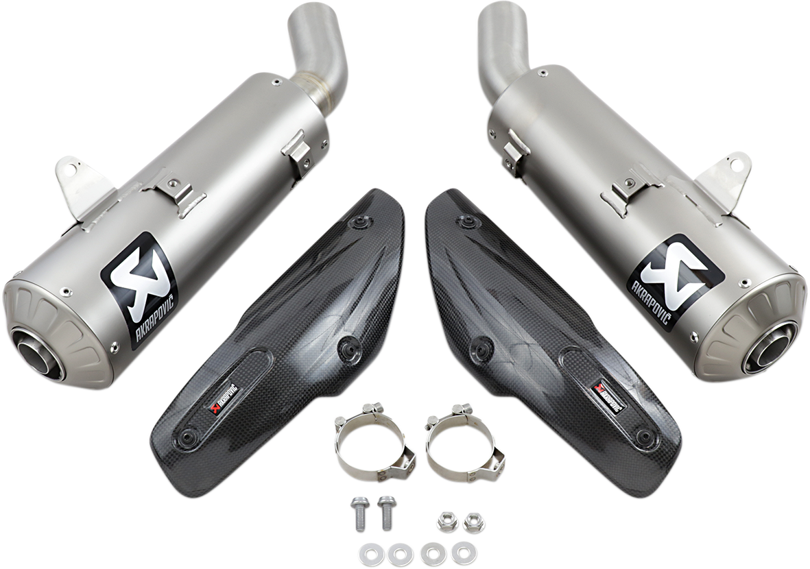 IN STOCK OPEN BOX AKRAPOVIC Titanium Mufflers Scrambler 1100 2018-2020 S-D11SO4-HBFGT 1811-3700