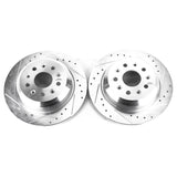 Power Stop 18-19 Jeep Wrangler Rear Evolution Drilled & Slotted Rotors - Pair AR8388XPR