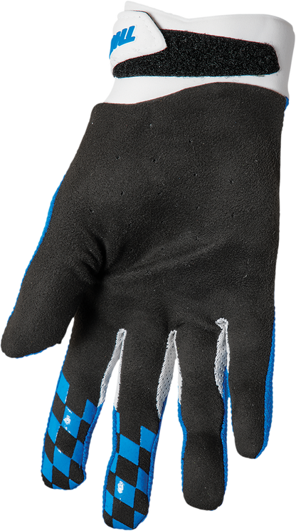 THOR Draft Gloves - Blue/White - XS 3330-6794