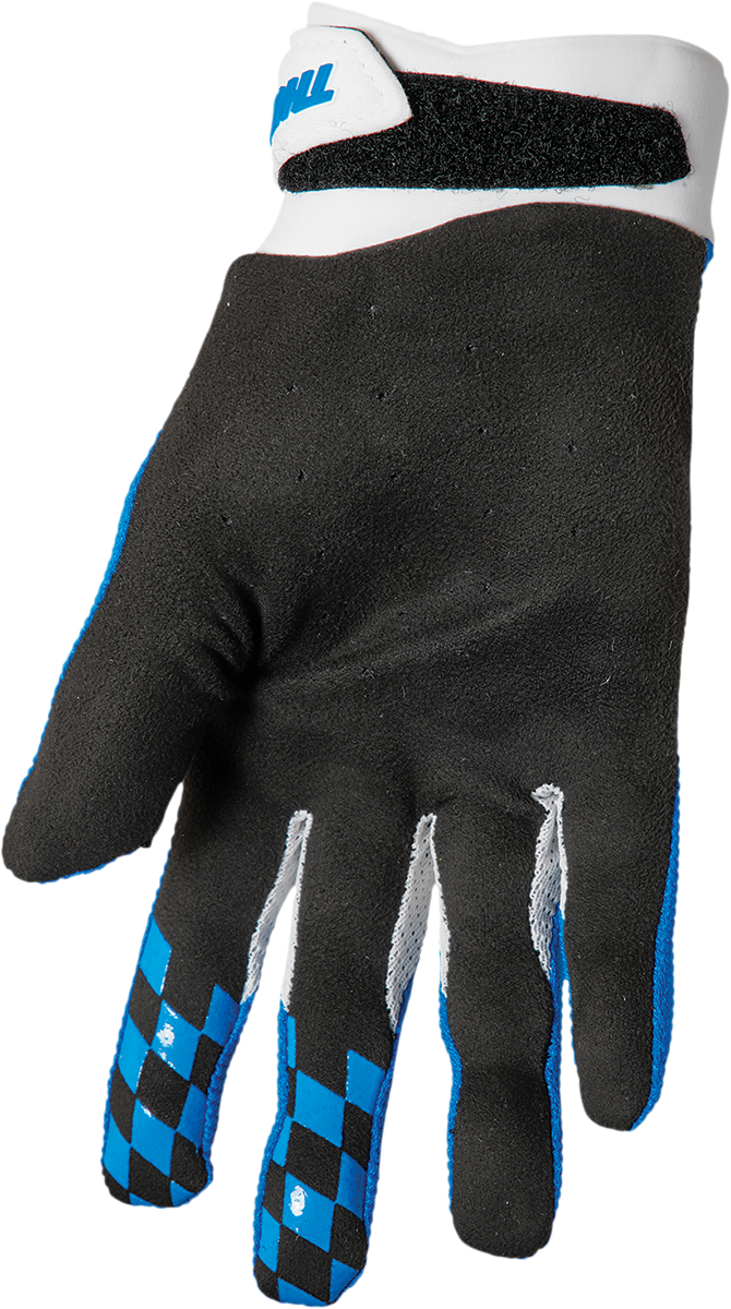 THOR Draft Gloves - Blue/White - Small 3330-6795