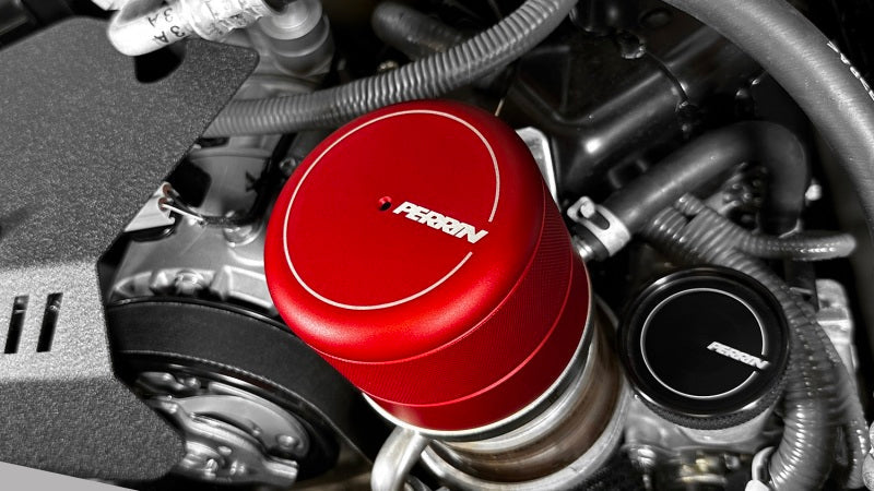 Perrin 2015+ Subaru WRX/STI Oil Filter Cover - Red PSP-ENG-716RD