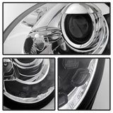 Spyder Volkswagen Beetle 1998-2005 Projector Headlights DRL Chrome PRO-YD-VB98-DRL-C 5080554