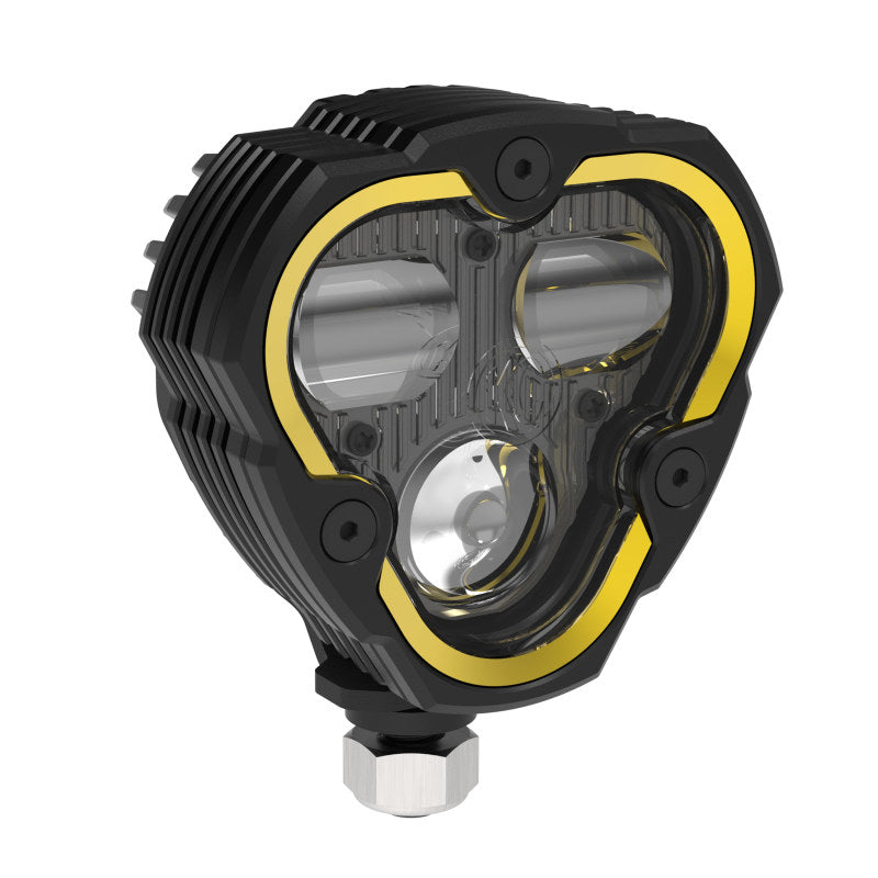 KC HiLiTES FLEX ERA 3 Dual Mode SAE Fog Lights - 2-Light Master Kit for Jeep Aftermarket Bumpers 97147