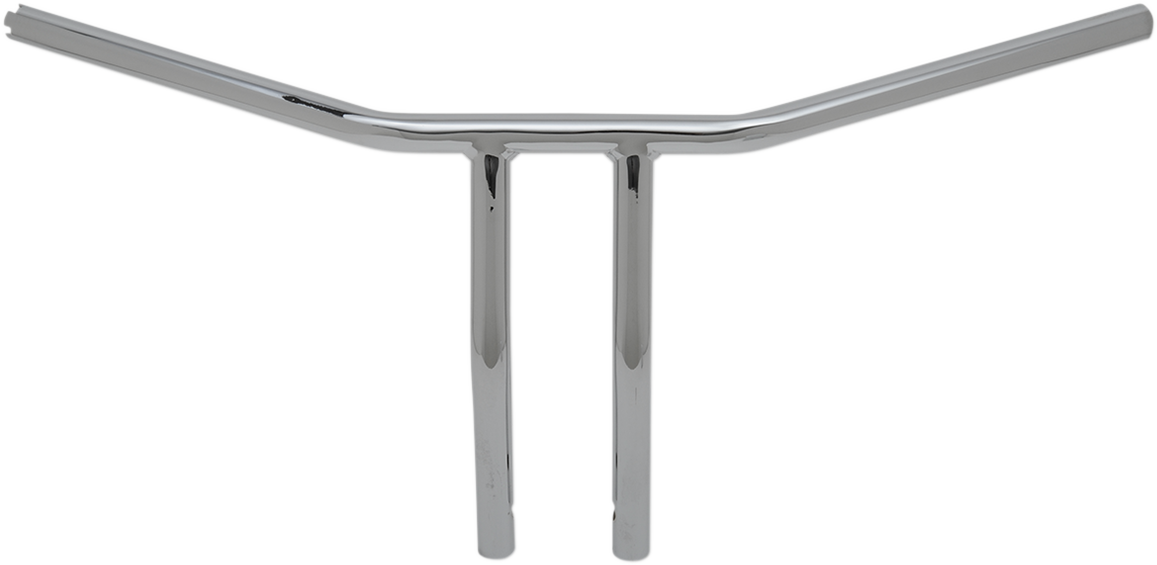 Manillar DRAG SPECIALTIES - Barra en T - Perforado/con hoyuelos - 10" - Cromo 0601-4230