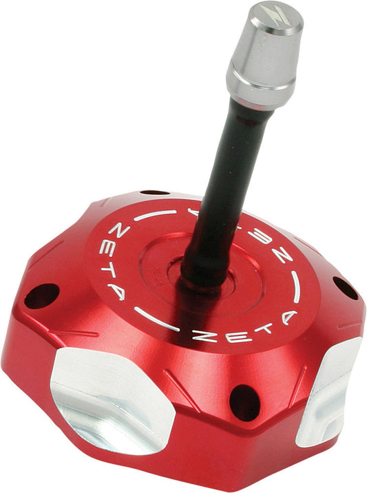 ZETA Billet Gas Cap Red ZE87-2303-OLD