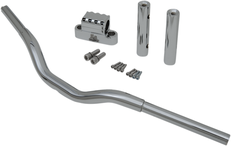 LA CHOPPERS Handlebar - Kage Fighter - 10" - Chrome LA-7335-06