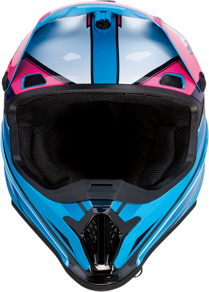 Z1R Rise Helmet - MC - Pink/Blue - 3XL 0110-7190