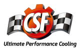 CSF 08-21 Subaru WRX/STI 2-Row 42mm Race-Spec All Aluminum Radiator - Black 7095B