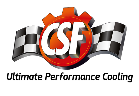 CSF 08-21 Subaru WRX/STI 2-Row 42mm Race-Spec All Aluminum Radiator - Black 7095B