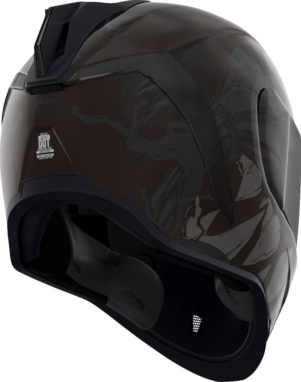 ICON Airform™ Helmet - Manik'RR - MIPS® - Dark Black - Small 0101-17004