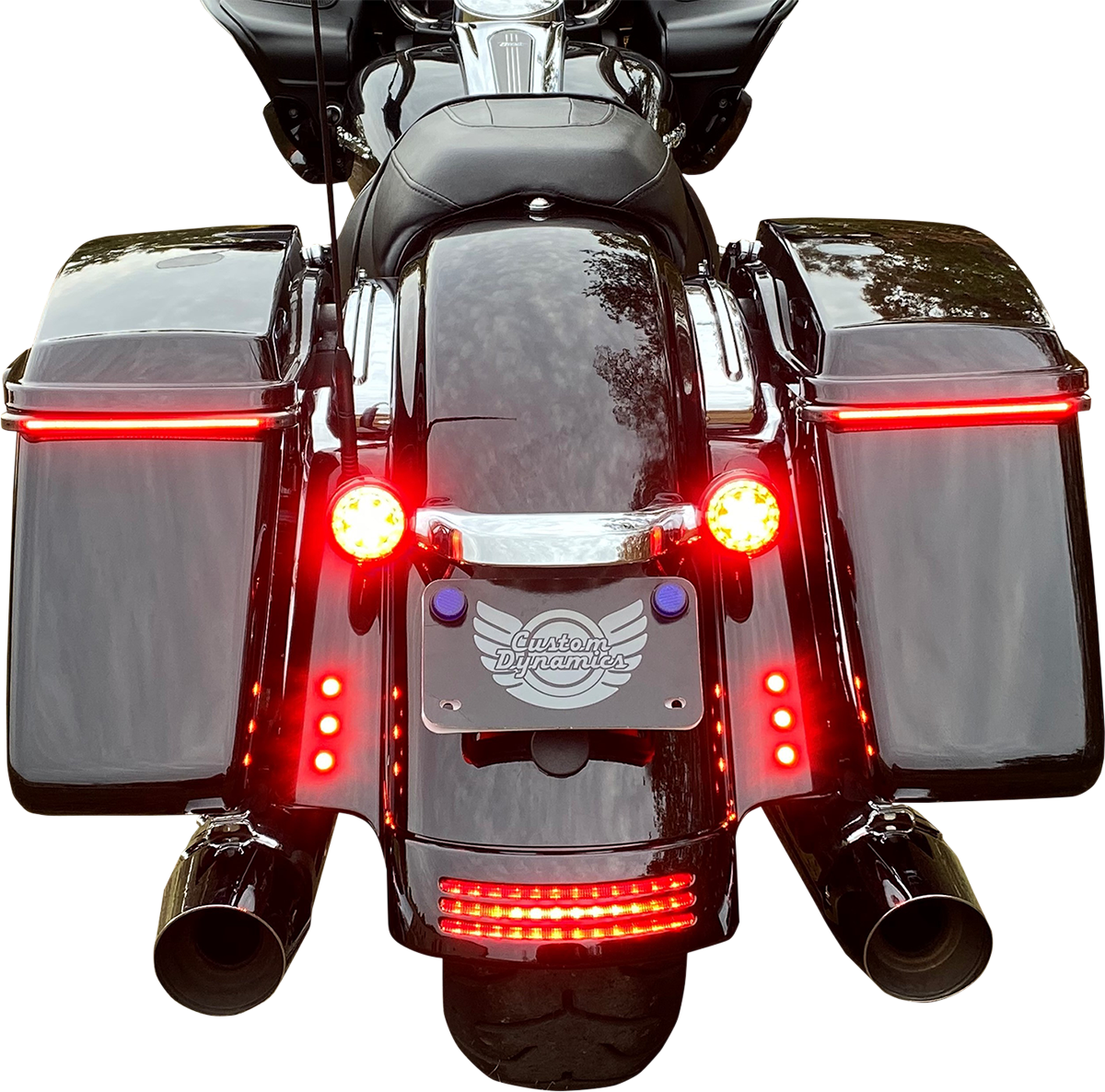 CUSTOM DYNAMICS LED Lights - Red - Polished CD-BOLT-R2-P