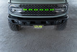 DV8 Offroad 21-23 Ford Bronco Capable Bumper Front License Plate Mount LPBR-04