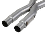 BBK 15-20 Ford Mustang GT 5.0L Resonator Delete X-Pipe (For Use w/Shorties Or Stock Manifolds) 1818