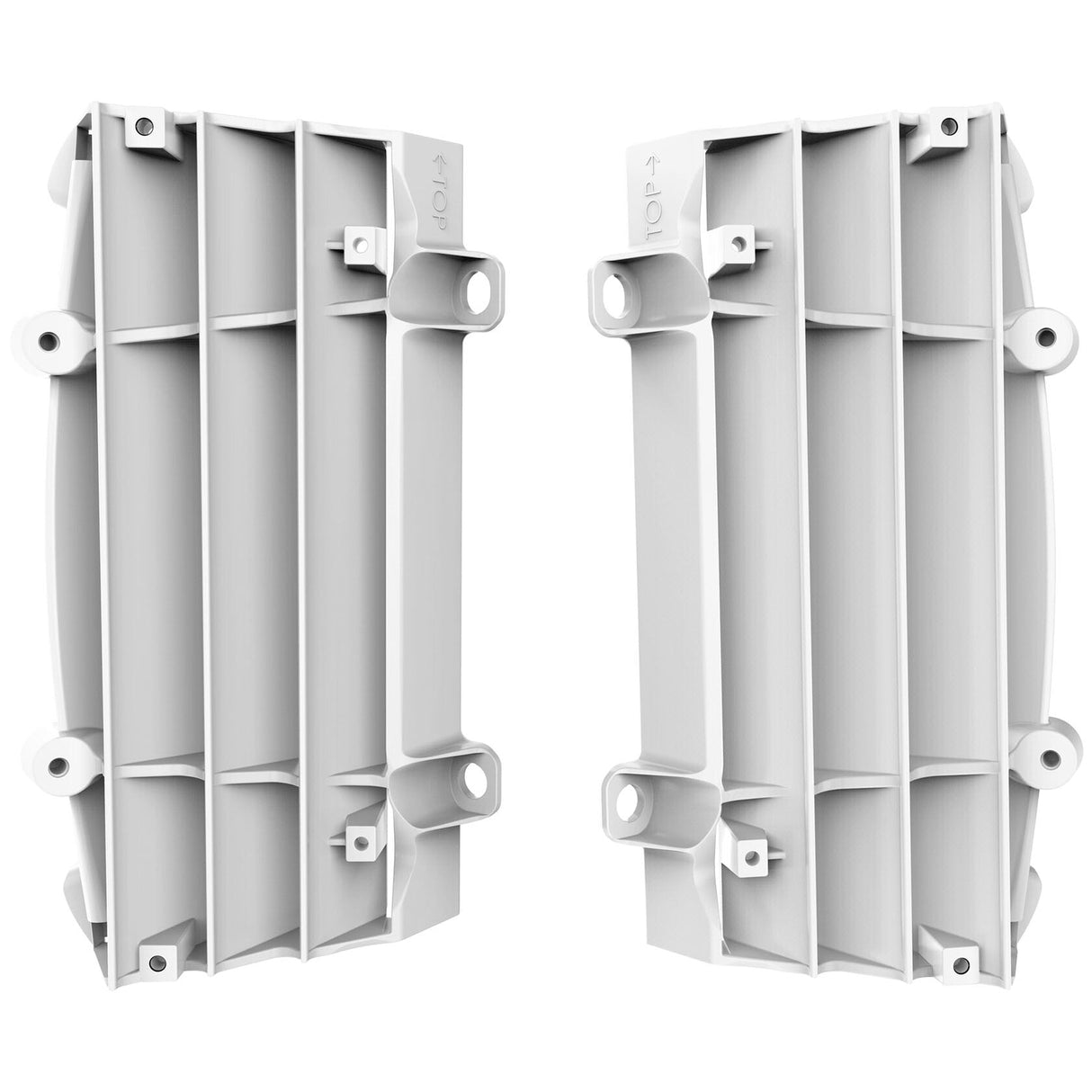 POLISPORT Radiator Louvers Ktm White 8466800004