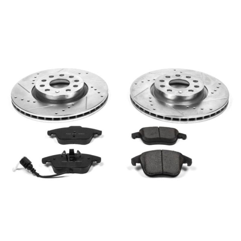 Power Stop 15-18 Audi Q3 Front Z23 Evolution Sport Brake Kit K2963