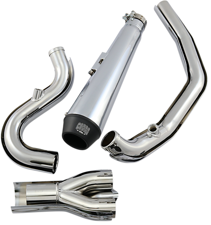 COBRA El Diablo Exhaust - Chrome - '07-'11 Softail 6484