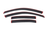 AVS 13-15 Chevy Malibu Ventvisor In-Channel Front & Rear Window Deflectors 4pc - Smoke 194362