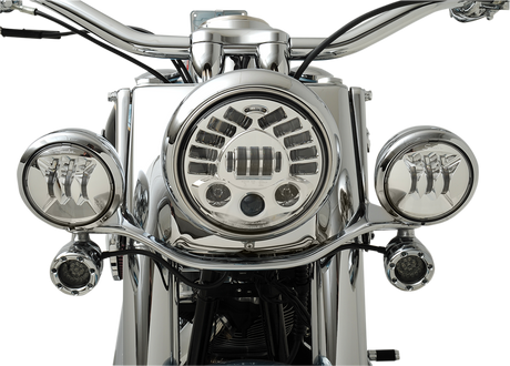 J.W. SPEAKER 4.5" LED Fog Lights - Chrome 551593