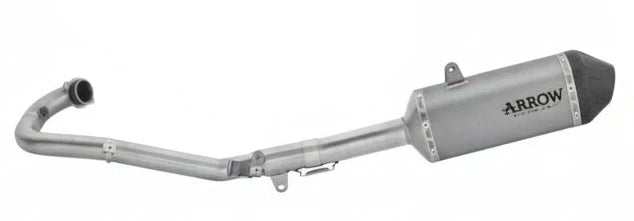 Arrow  Husqvarna 701 Enduro/Supermoto E5+ '25/'26 Full System With Explorer Aluminium Dark Exhaust - 72669akn