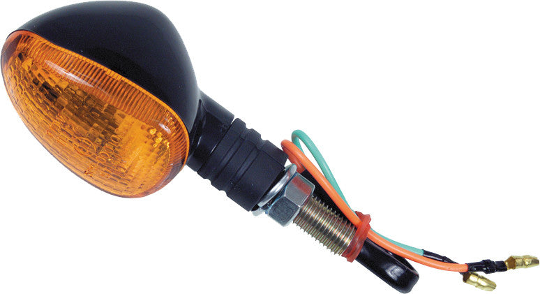 FIRE POWER Oval Marker Light Front Black 1100071