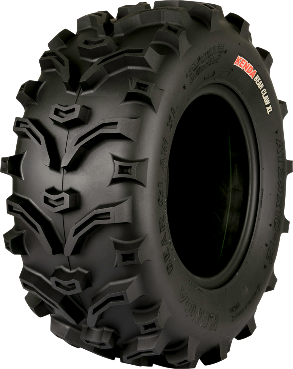 KENDA Tire - K299A Bearclaw XL - Front/Rear - 25x10-12 - 6 Ply 25671033
