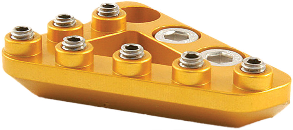 HAMMERHEAD Optional Small Aluminum Brake Lever Tip Gold 02-0000-21-50