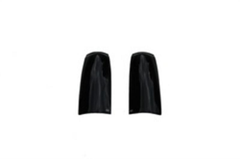 AVS 88-99 Chevy CK Tail Shades Tail Light Covers - Black 33814