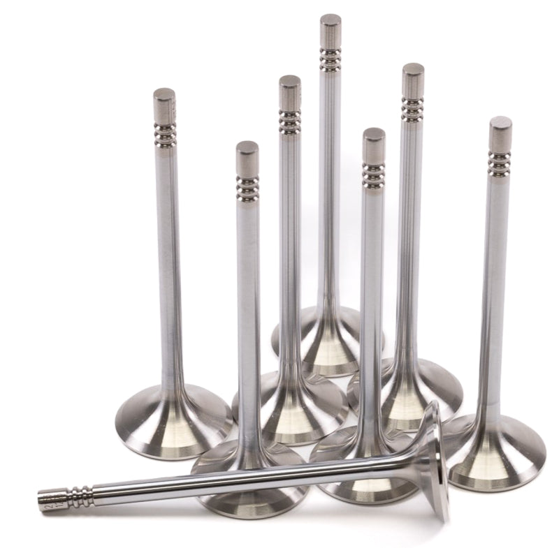 GSC P-D Ford Mustang 5.0L Coyote Gen 1/2 31.75mm Head (STD) Chrome Polished Exhaust Valve - Set of 8 2151-8