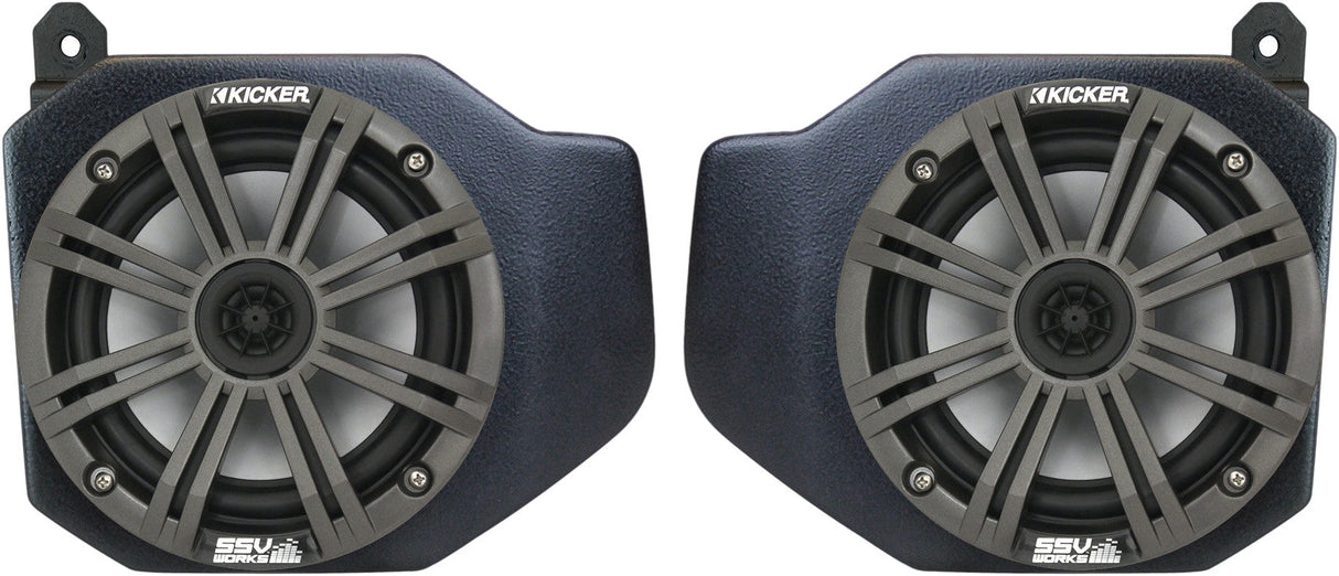 SSV WORKS Front Kick Panel Speaker Kit Pol RG4-F65K