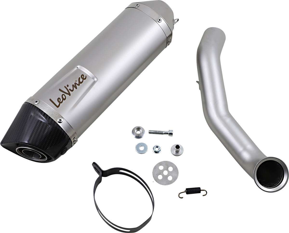 LEOVINCE LV One Evo Muffler - Stainless Steel 690 Duke 2016-2019  14302E