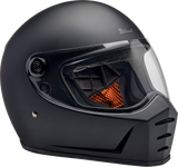 BILTWELL Lane Splitter Helmet - Flat Black - 2XL 1004-201-506