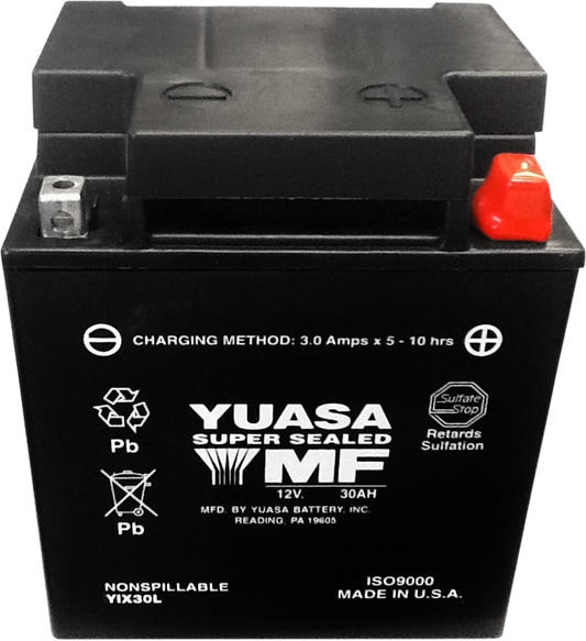 YUASA AGM Battery - YIX30L-PW YUAM7230LPW