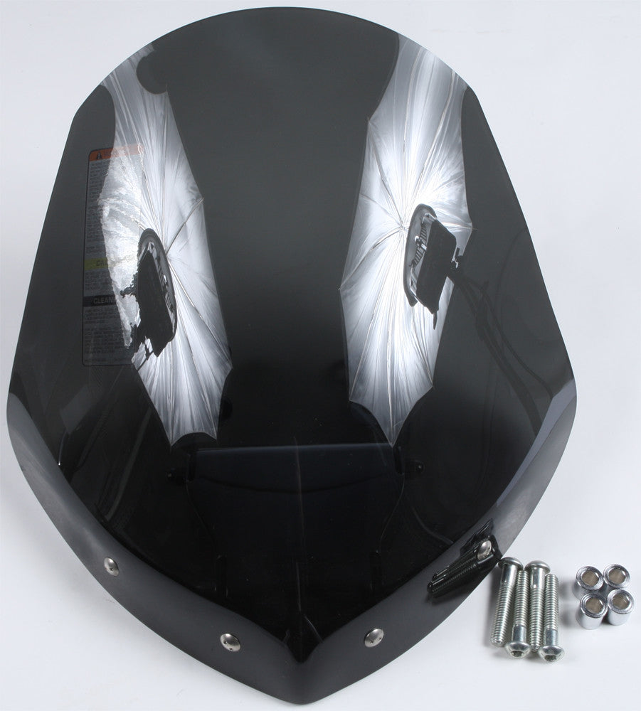 NATIONAL CYCLEGladiator Windshield W/Chrome Mounts (Dark Tint)N2711