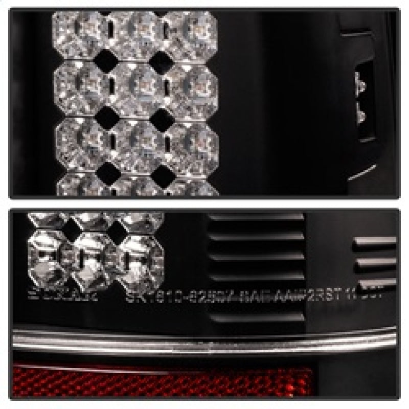 Spyder Ford Super Duty 08-15 LED Tail Lights Black ALT-YD-FS07-LED-BK 5003898