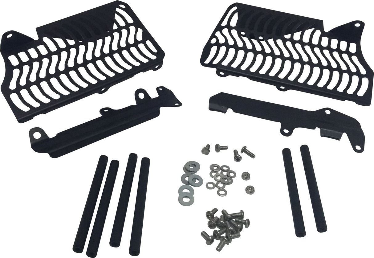 UNABIKER Radiator Guard Black HF250R4-K