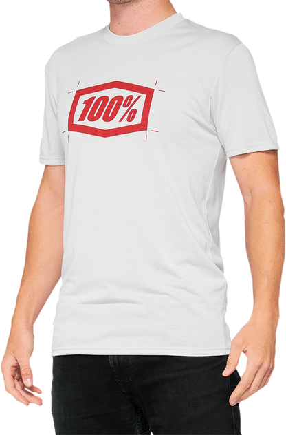 100% Cropped Tech T-Shirt - Vapor - Large 35026-404-12