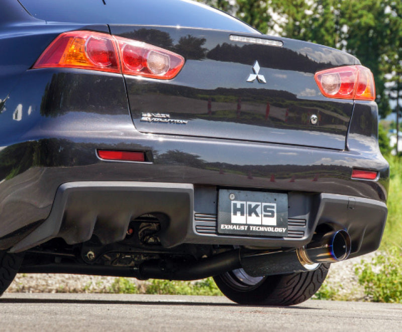 HKS RACING MUFFLER LANCER EVO-X USA 31008-BM002