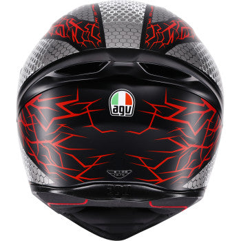 AGV Helmet K1 S Speedarmor Matt Black/Grey/Red 2x 2118394018-073-XXL