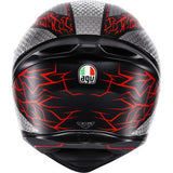 AGV Helmet K1 S Speedarmor Matt Black/Grey/Red Xl 2118394018-073-XL