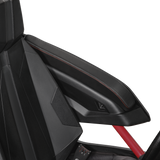 SHOW CHROME Kaliber Armrest Pads - Black w/ Red Stitching - Slingshot '15-'22 H44-1RED