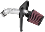 K&N 2013-14 Honda Accord 2.4L L4 69 Series Typhoon Air Intake System - Silver Cold Air Intake Kit 69-1213TS